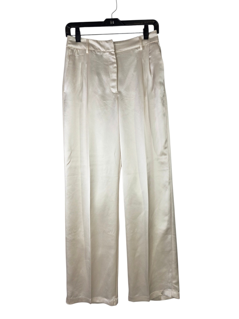 House of Harlow 1960 Pale Cream Satin Trousers